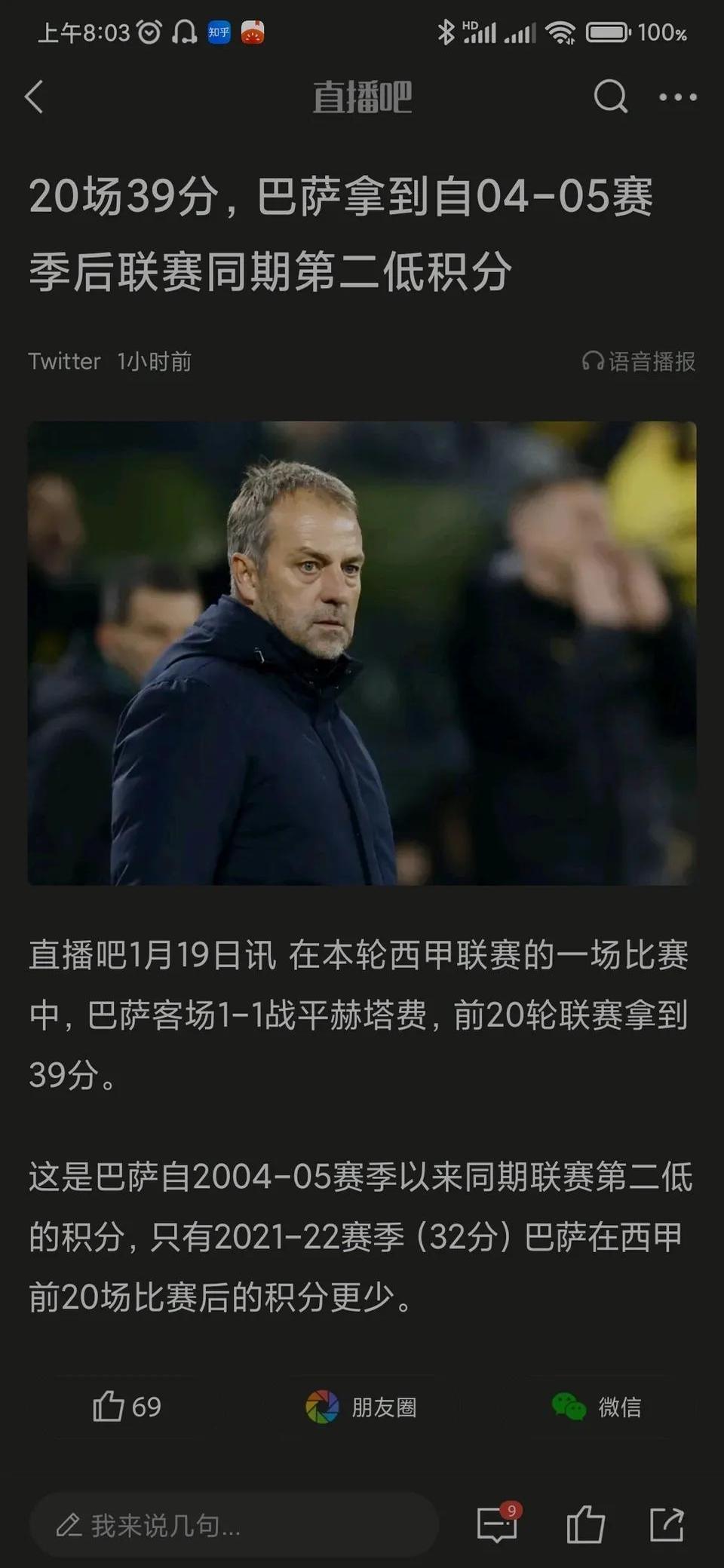巴萨惨遭莱比锡绝平，小组出线形势恶化
