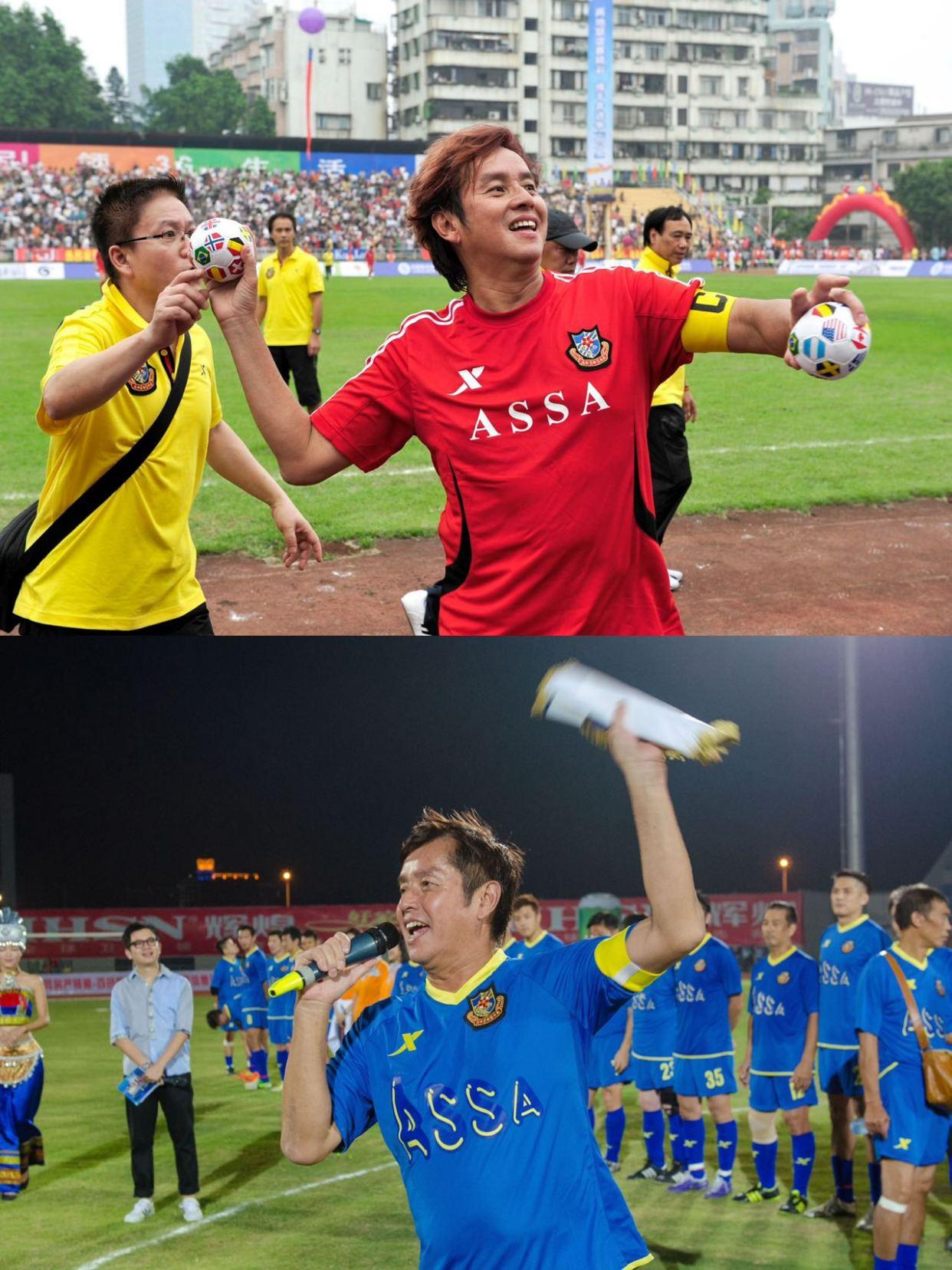 足球明星现身作秀节目，引发热议