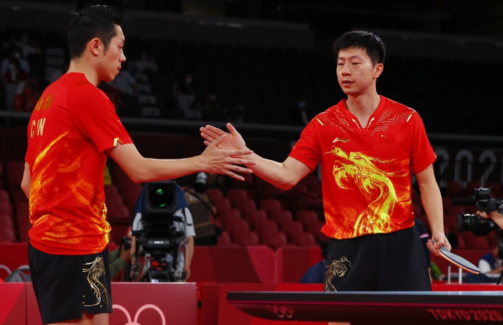 英格兰队险胜中国队，许昕带队取胜